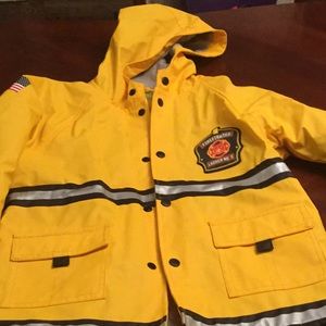 Kids Western Chief Fire Rescue Rain Jacket